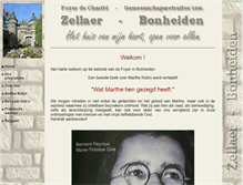 Tablet Screenshot of foyer-zellaer.net